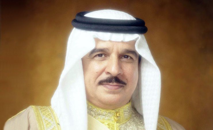 الملك حمد بن عيسى آل خليفة ملك البحرين يعقد اجتماعاً مع جلالة ملك الأردن